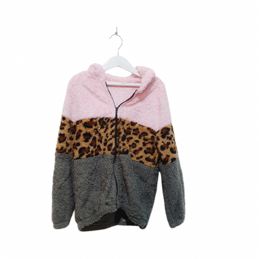 SHEIN ג'קט פליז לילדות גיל 7