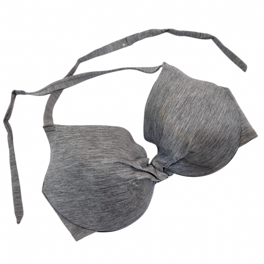 H&M חזיית בגד ים אפורה לאישה מידה E80‏