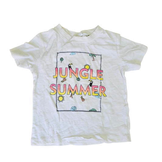 ZARA חולצה קצרה לתינוקות 12-18 חודשים