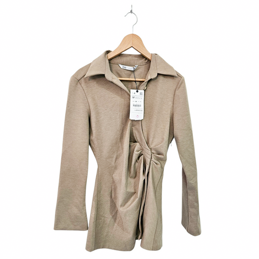 ZARA שמלה חדשה עם תווית לאישה מידה M‏