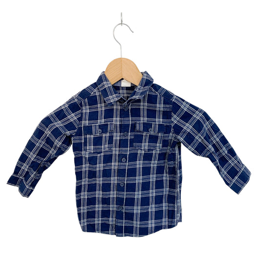 H&M חולצה מכופתרת לתינוקות גיל 12-8 חודשים