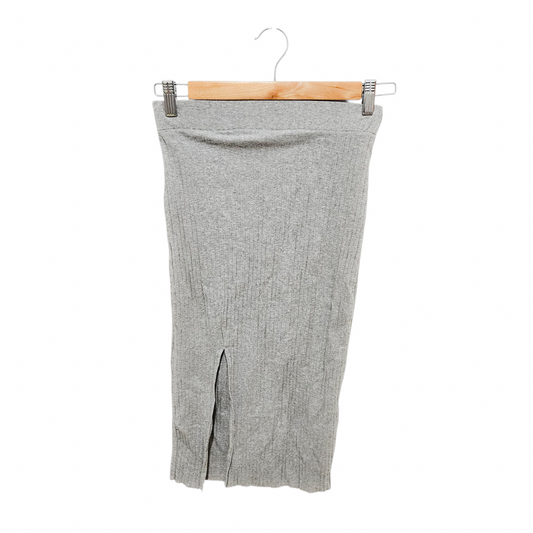 ZARA חצאית אפורה לאישה מידה S‎