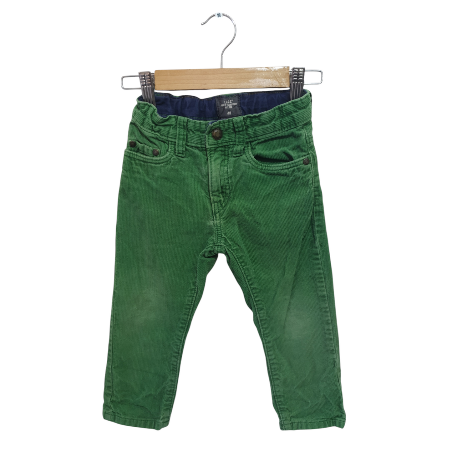 מכנס קורדרוי ארוך לתינוקות 18-24 חודשים H&M‏