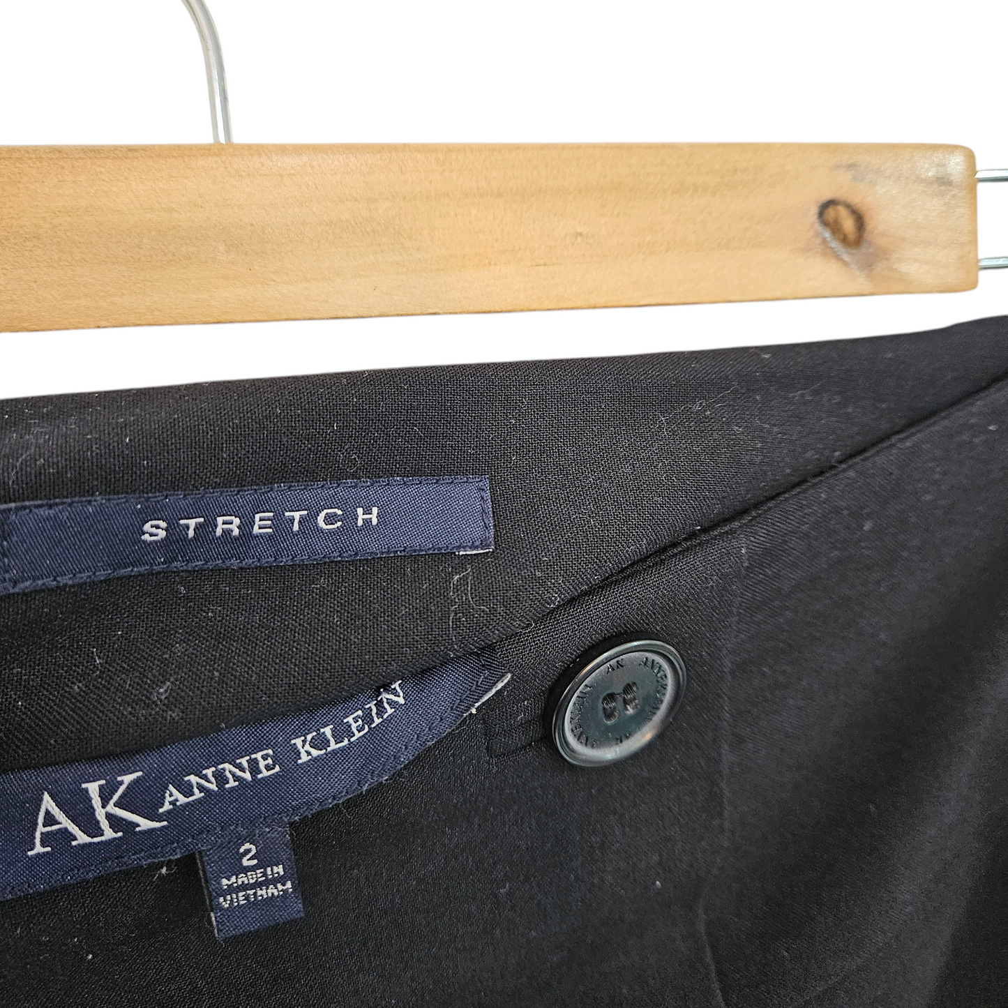 ANNE KLEIN חצאית שחורה לאישה מידה 2 M‏