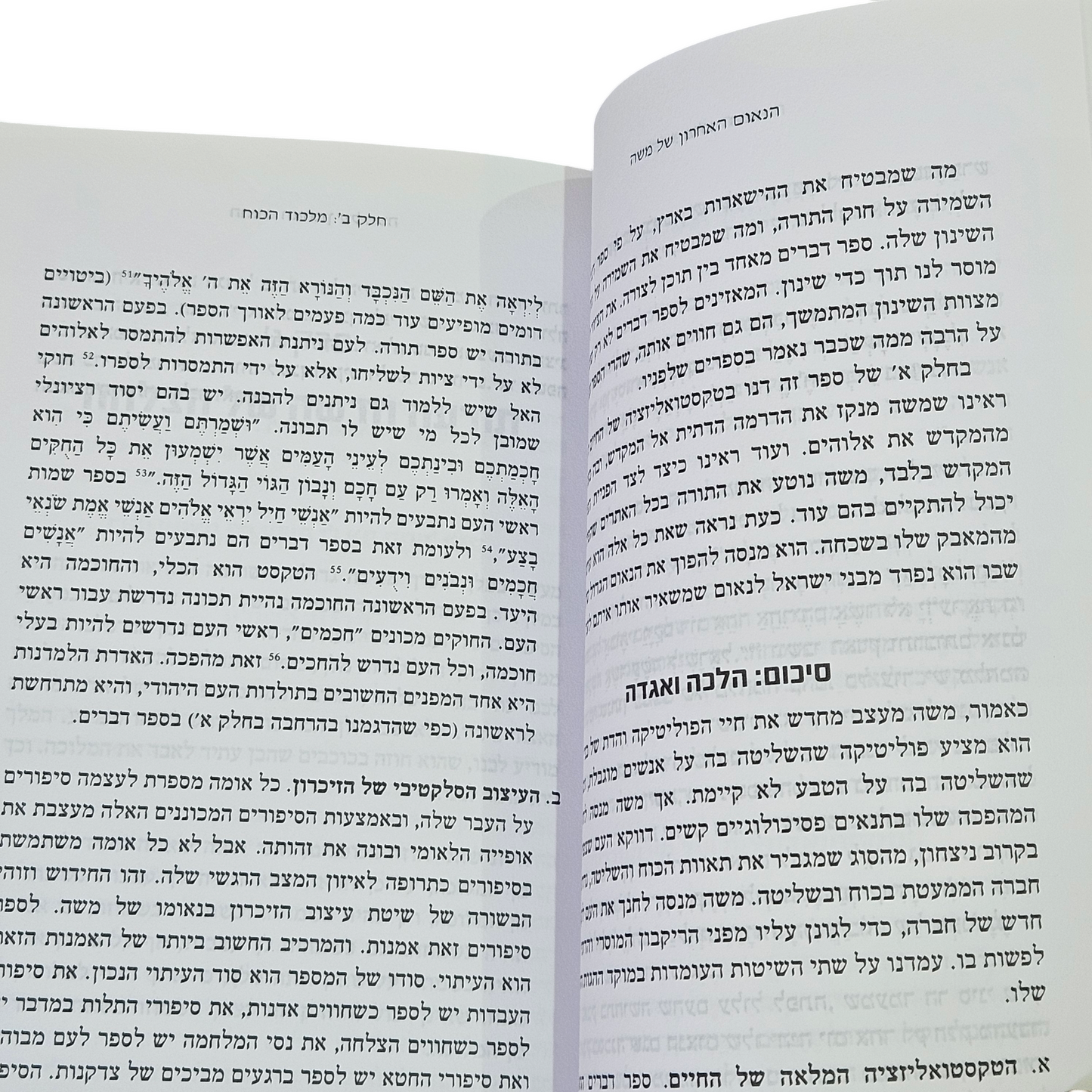 הנאום האחרון של משה - מיכה גודמן