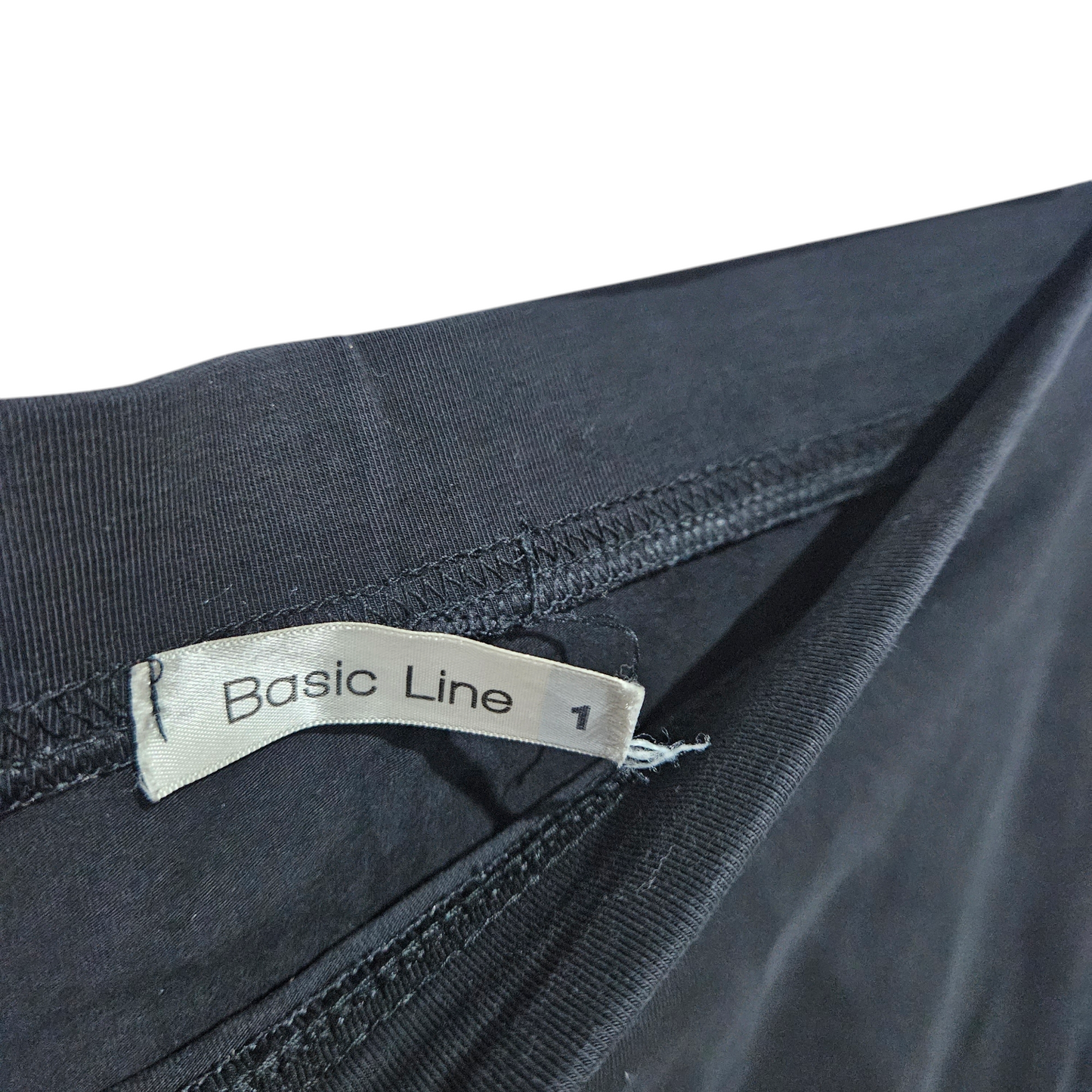 BASIC LINE חצאית שחורה לאישה מידה S‏