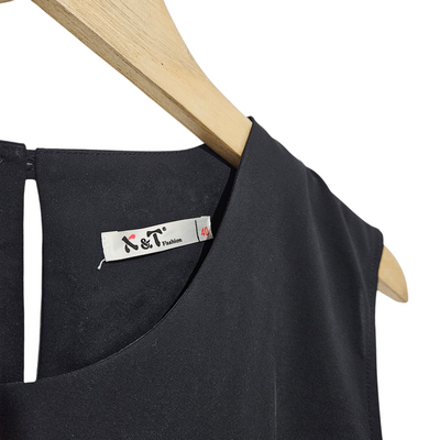 X&T FASHION גופיה שחורה לאישה מידה 40
