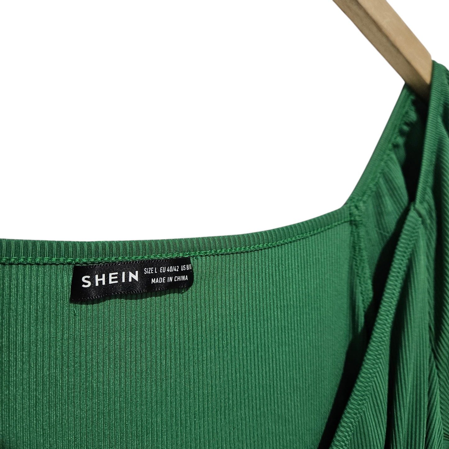 Shein שמלה ירוקה לאישה מידה 40-42
