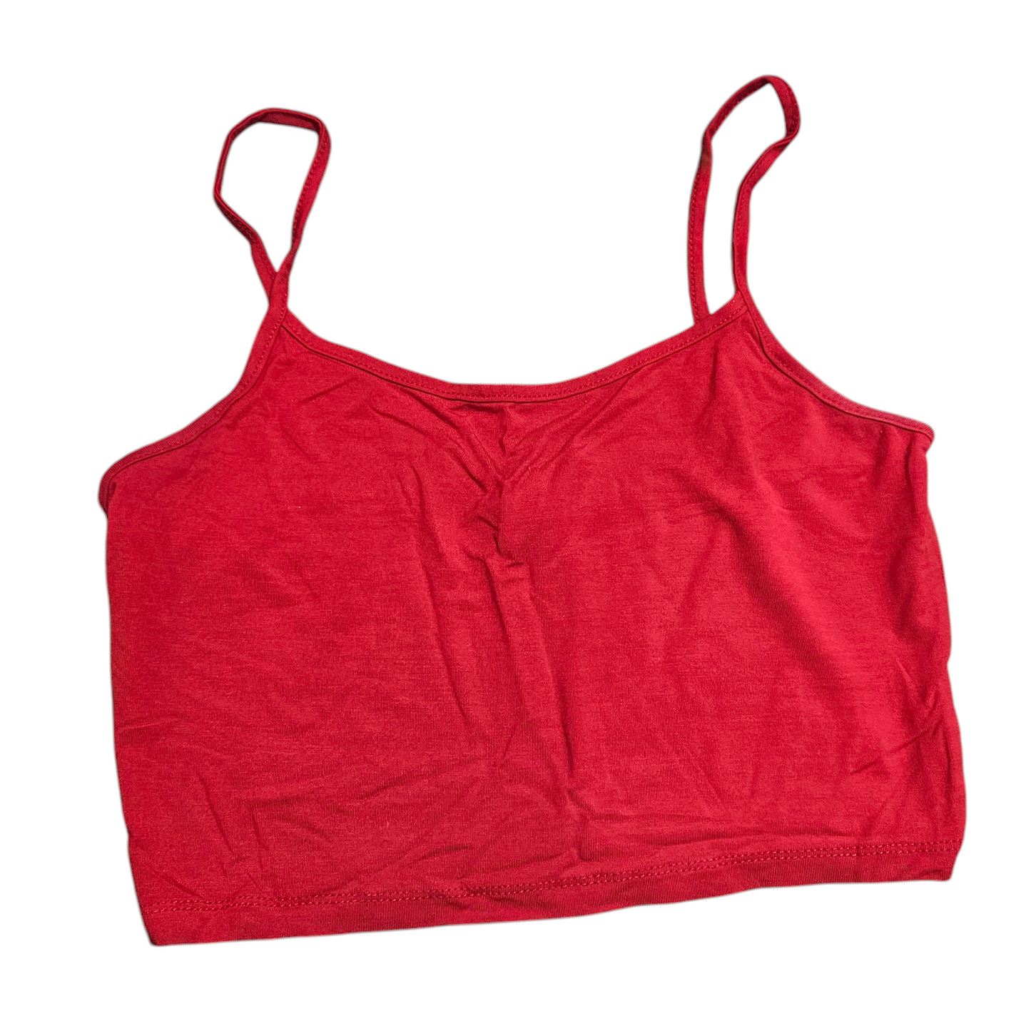Shein גופיה אדומה לאישה מידה S‏