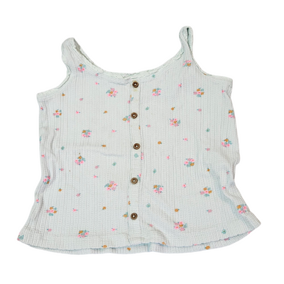 ZARA גופיה פרחונית לילדות גיל 3-4