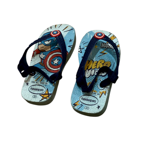 HAVAIANAS כפכפים לילדים קפטן אמריקה מידה 22