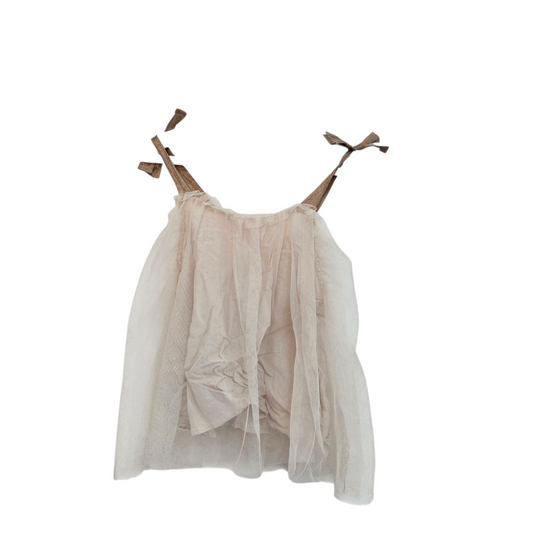 ZARA גופיה מעוצבת לילדות גיל 8