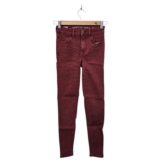 AMERICAN EAGLE מכנסיים ארוכים לאישה מידה 30