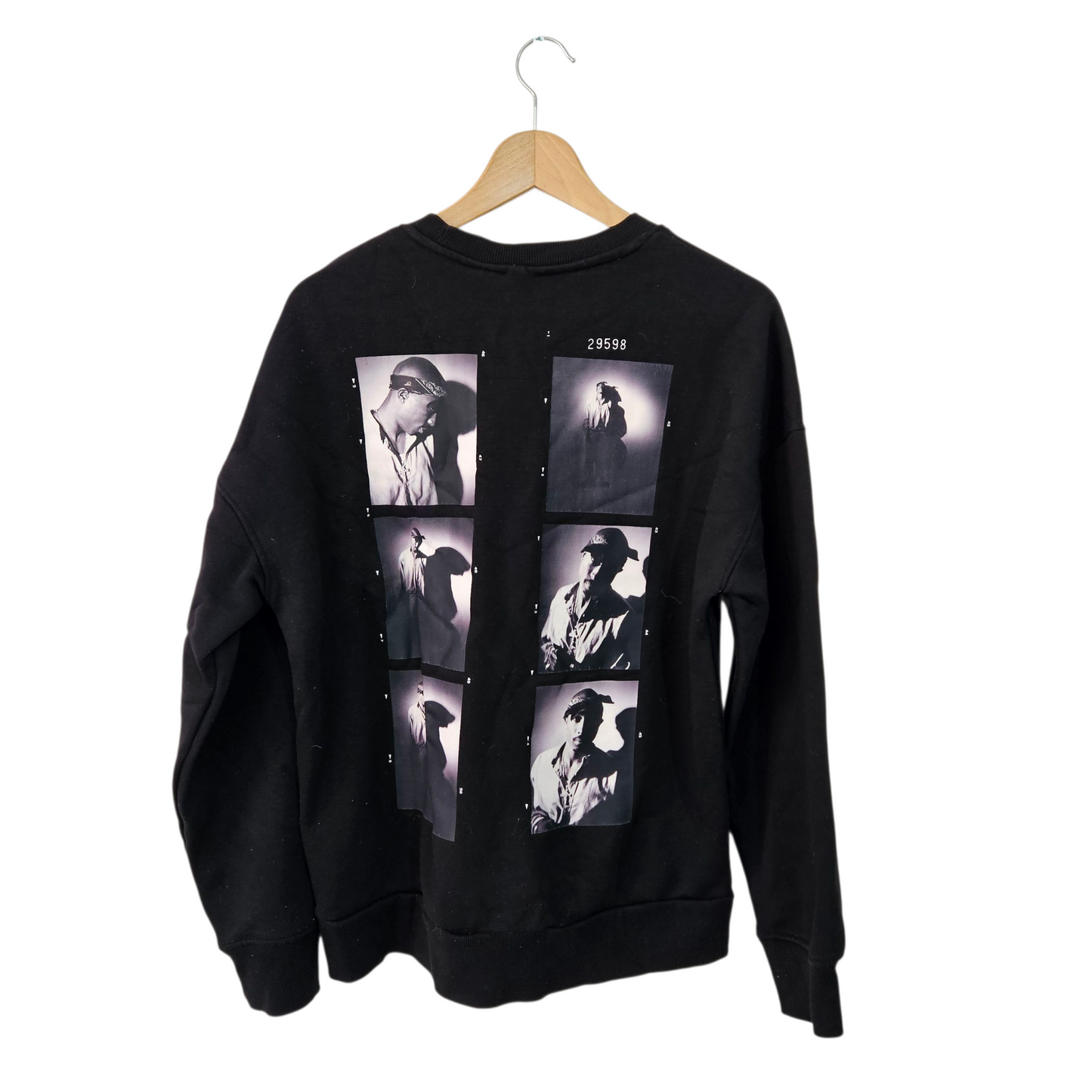 ZARA 2PAC פוטר יוניסקס אוברסייז מידה S‏