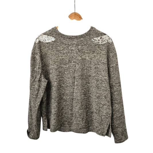 H&M חולצת סריג לאישה מידה M‏