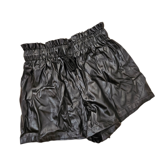 SHEIN מכנסיים קצרים לאישה דמוי עור מידה S‎