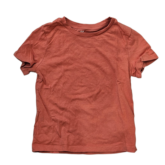 H&M חולצה קצרה לילדים גיל 4-6