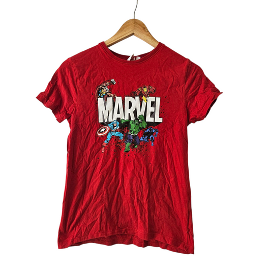 MARVEL חולצה קצרה לילדים גיל 11-12