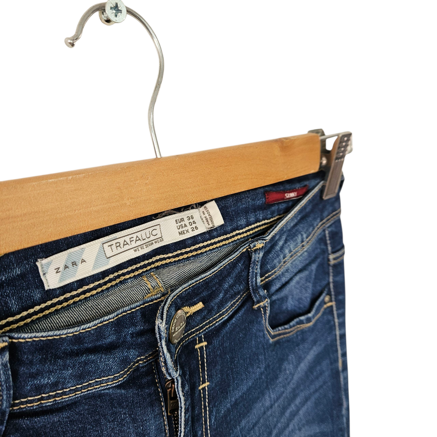 ZARA ג'ינס סקיני לאישה מידה 36