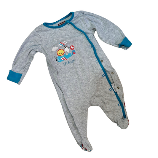 FISHER PRICE אוברול לתינוקות גיל 0-3 חודשים