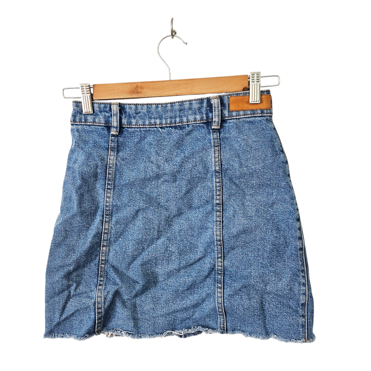 ZARA חצאית ג'ינס לאישה מידה XS
