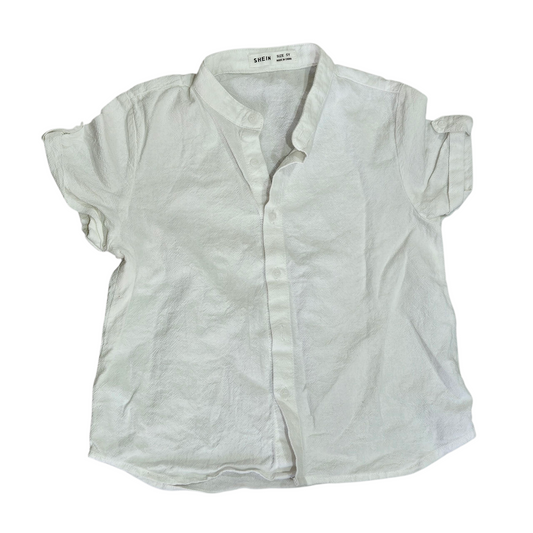 SHEIN חולצה מכופתרת לילדים גיל 5