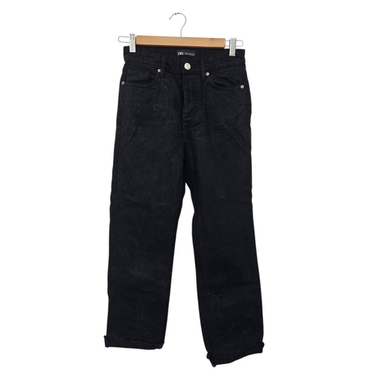 ZARA ג'ינס שחור לאישה מידה 34