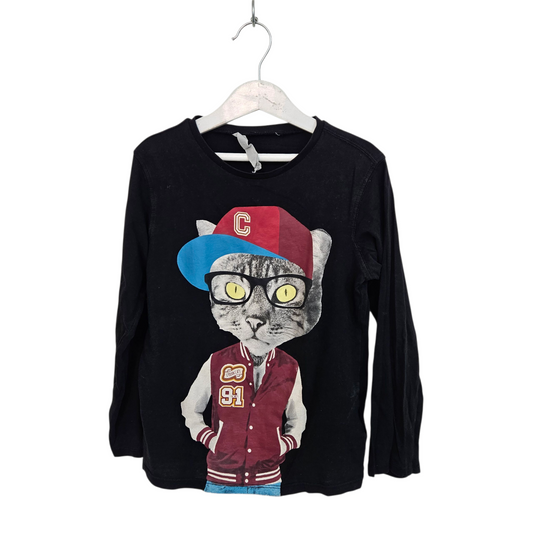 H&M חולצה ארוכה דקה לילדים גיל 6-8