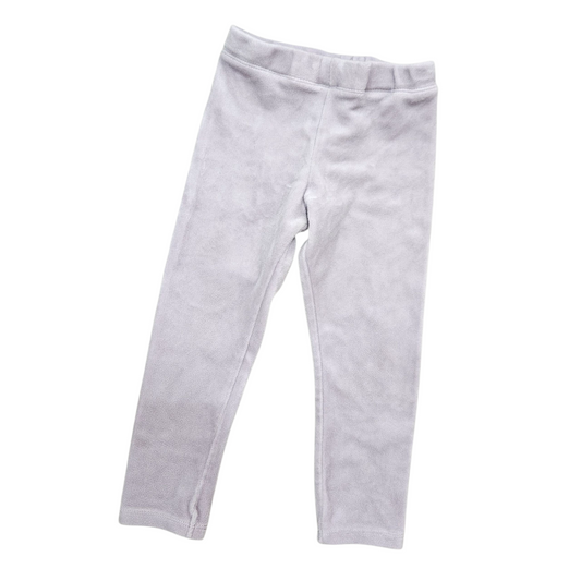 H&M מכנסי פליז לילדות גיל 2-3