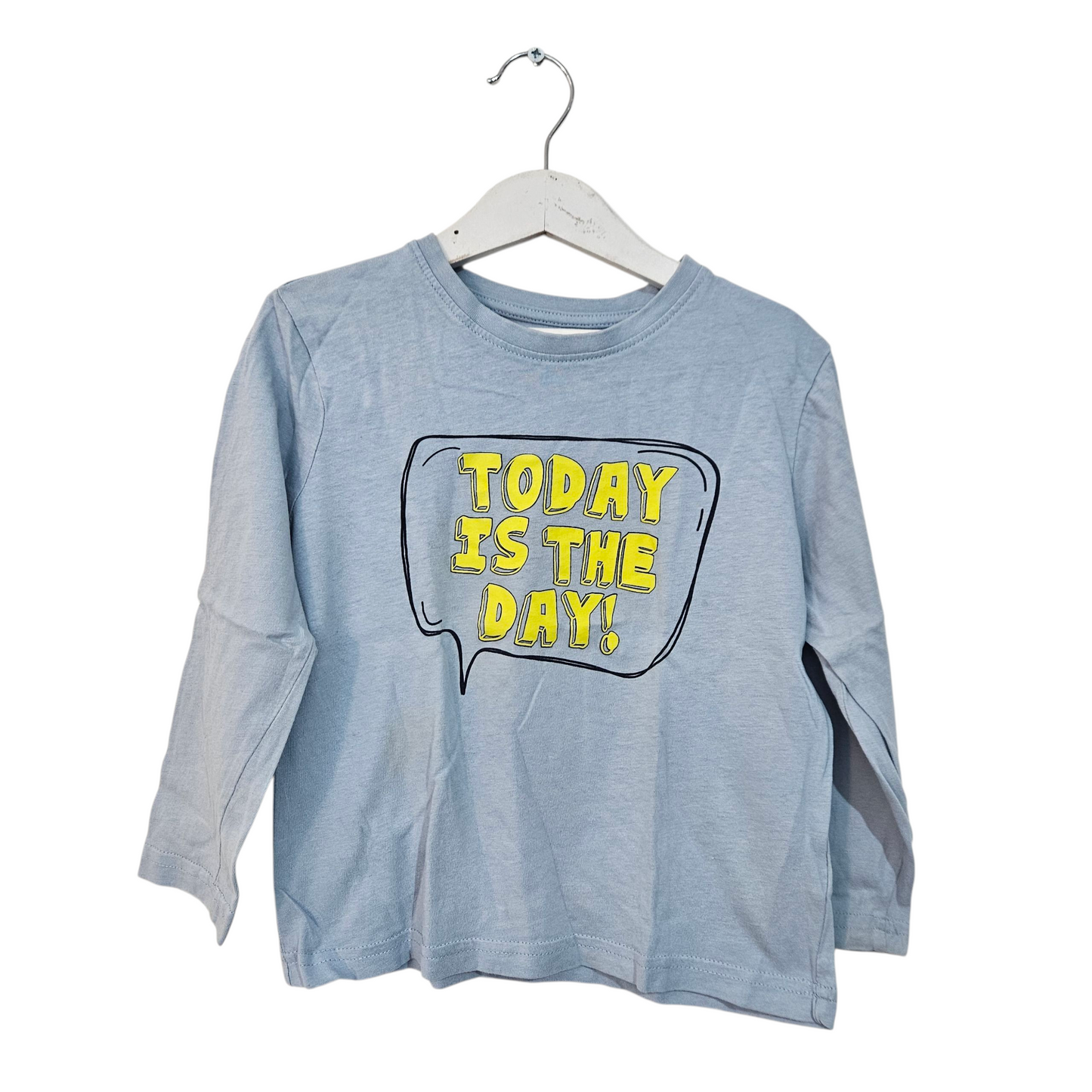 PRIMARK חולצה ארוכה דקה לילדים גיל 5-6