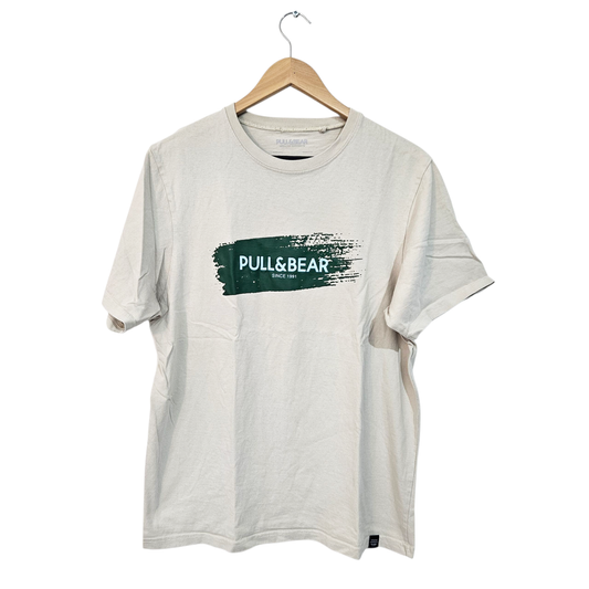 PULL&BEAR חולצה קצרה לגבר מידה L