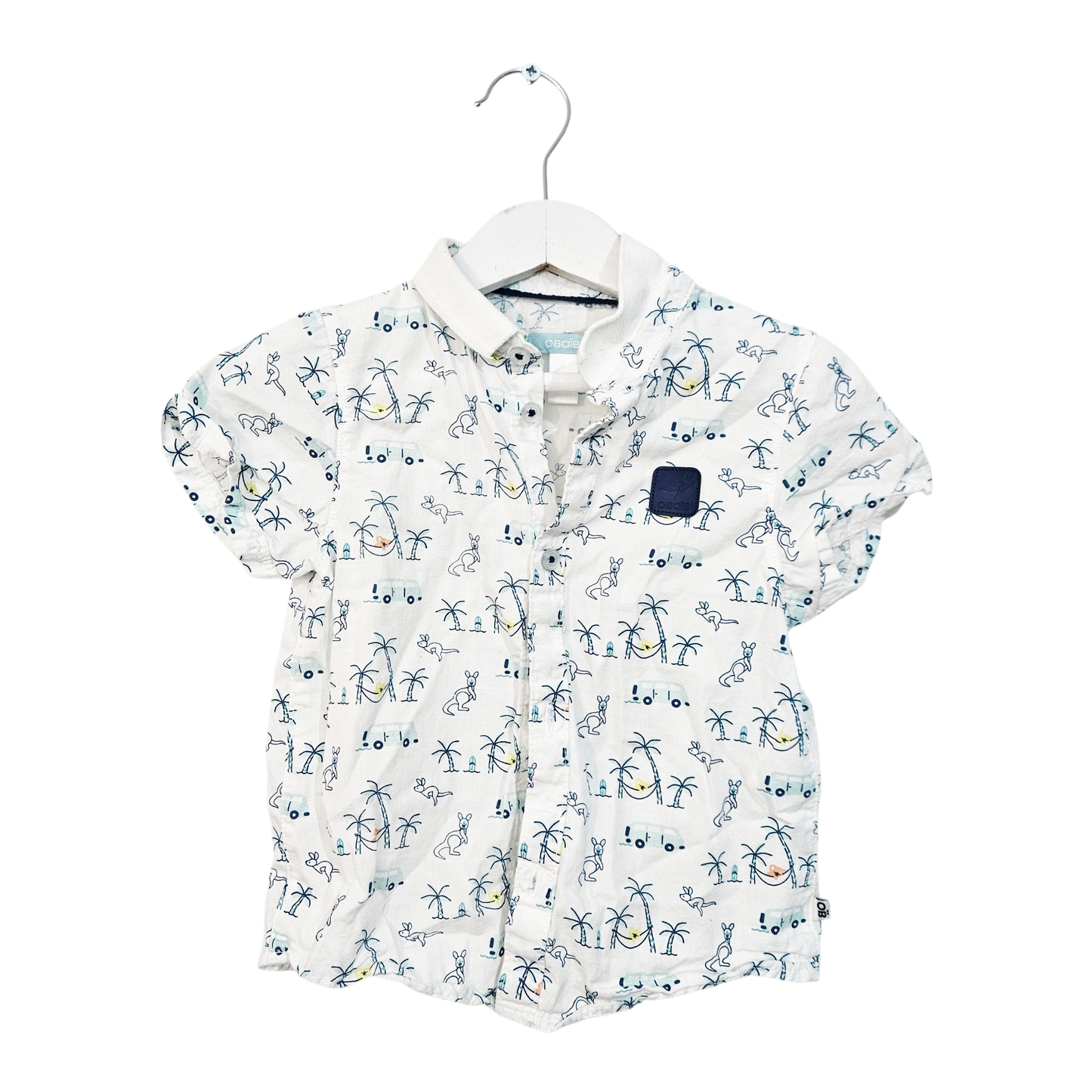 OBAIBI חולצה קצרה לילדים גיל 18-24 חודשים