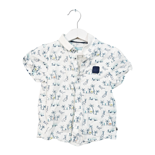 OBAIBI חולצה קצרה לילדים גיל 18-24 חודשים