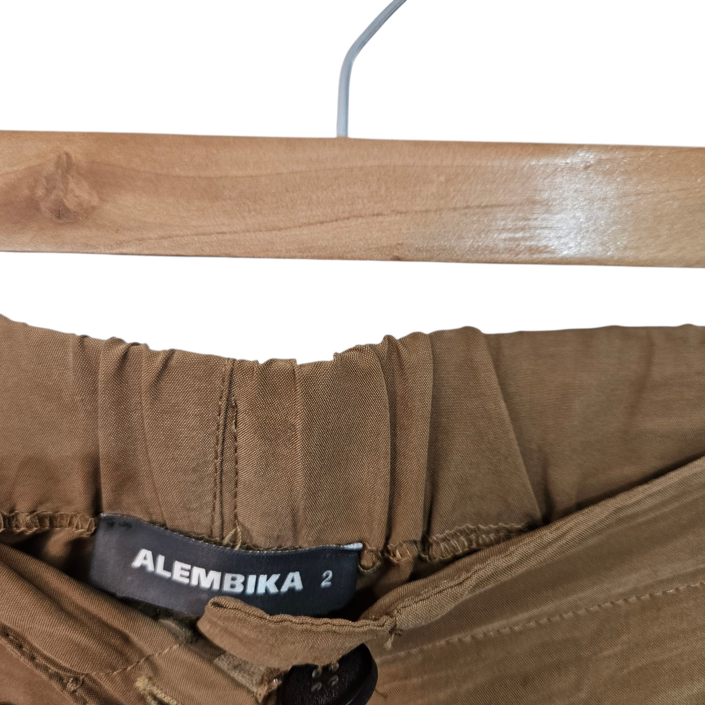 ALEMBIKA מכנסיים רחבים דקים לאישה מידה 2