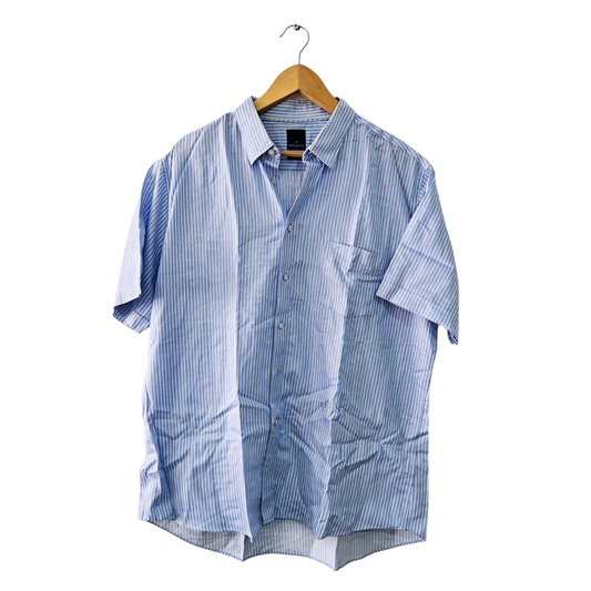 DANIEL HECHTER חולצה מכופתרת ארוכה לגבר מידה XXL