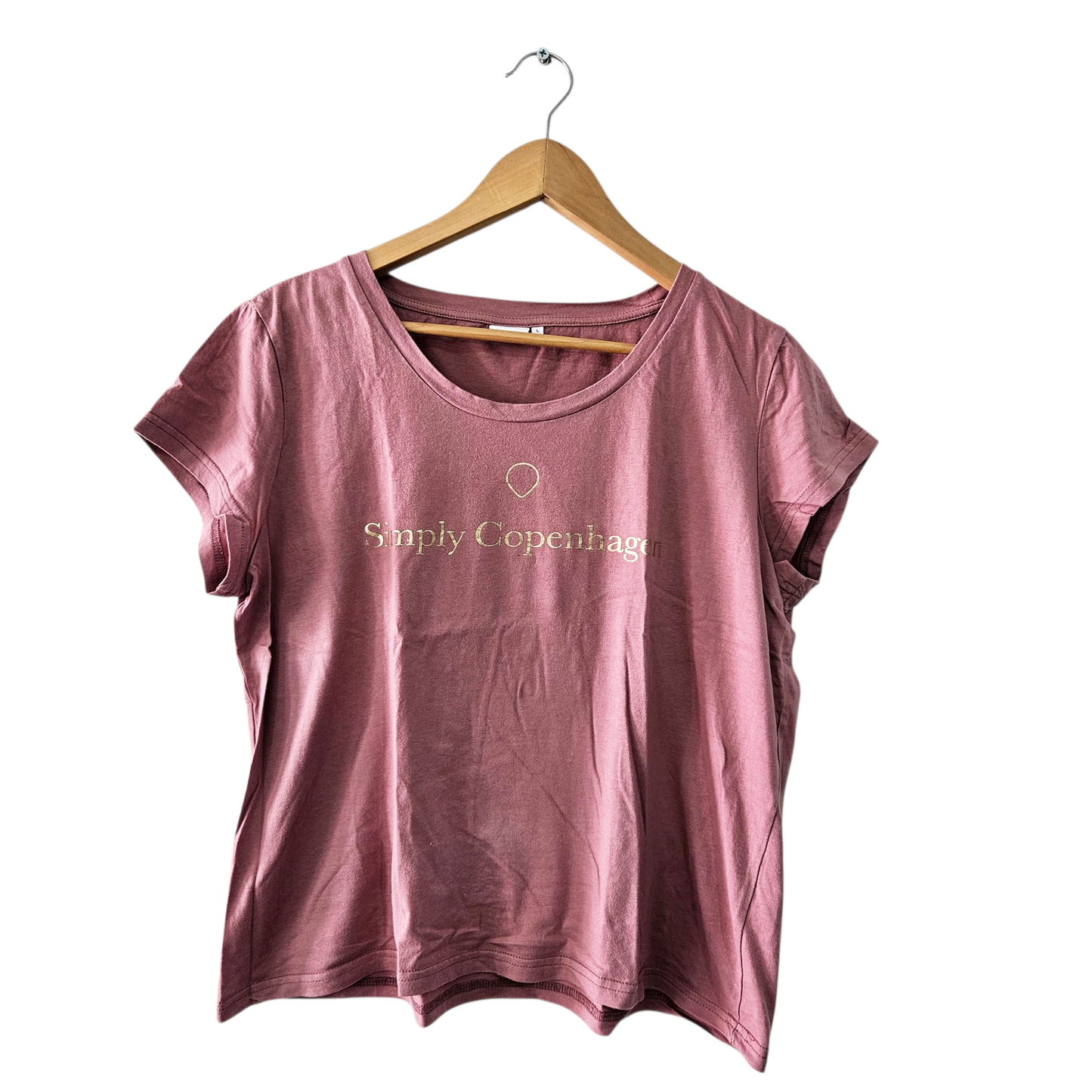 SIMPLY COMPENHAGEN חולצה קצרה לאישה מידה L