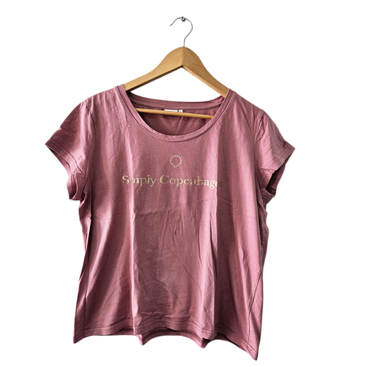 SIMPLY COMPENHAGEN חולצה קצרה לאישה מידה L