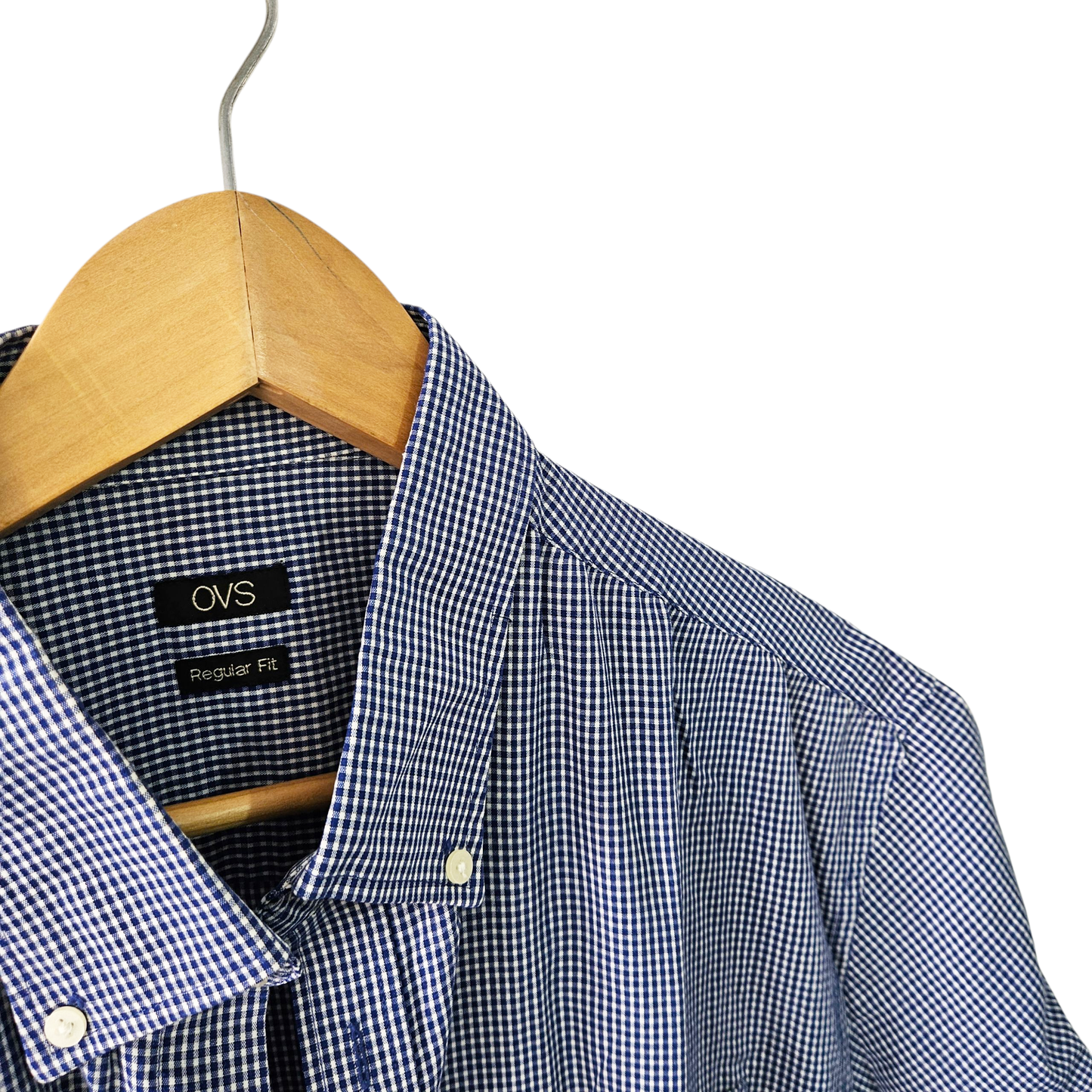 OVS חולצה קצרה מכופתרת לגבר מידה 45 17-3/4 XXL