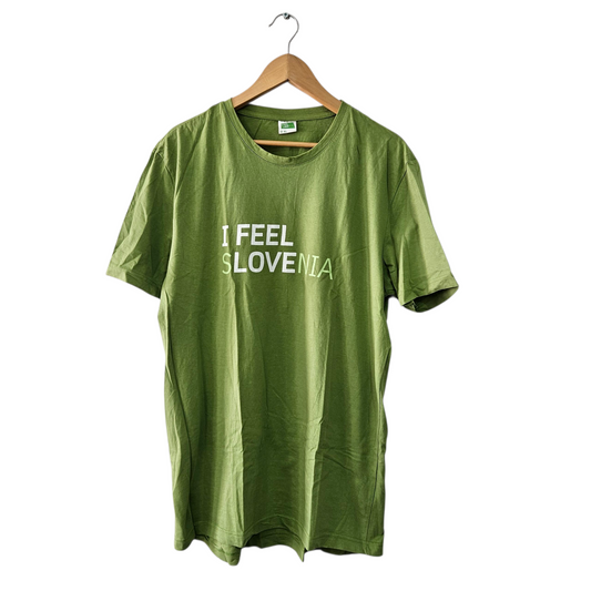 I LOVE SLOVENIA חולצה קצרה לגבר מידה XL