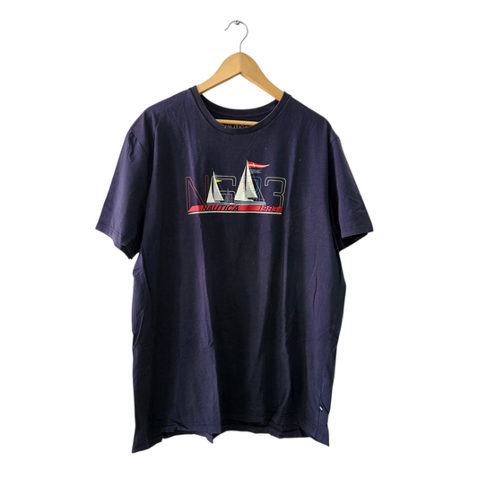 NAUTICA חולצה קצרה לגבר מידה XXL