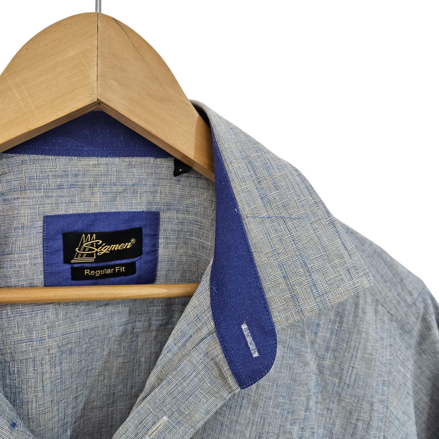 SIGMEN חולצה מכופתרת לגבר מידה L