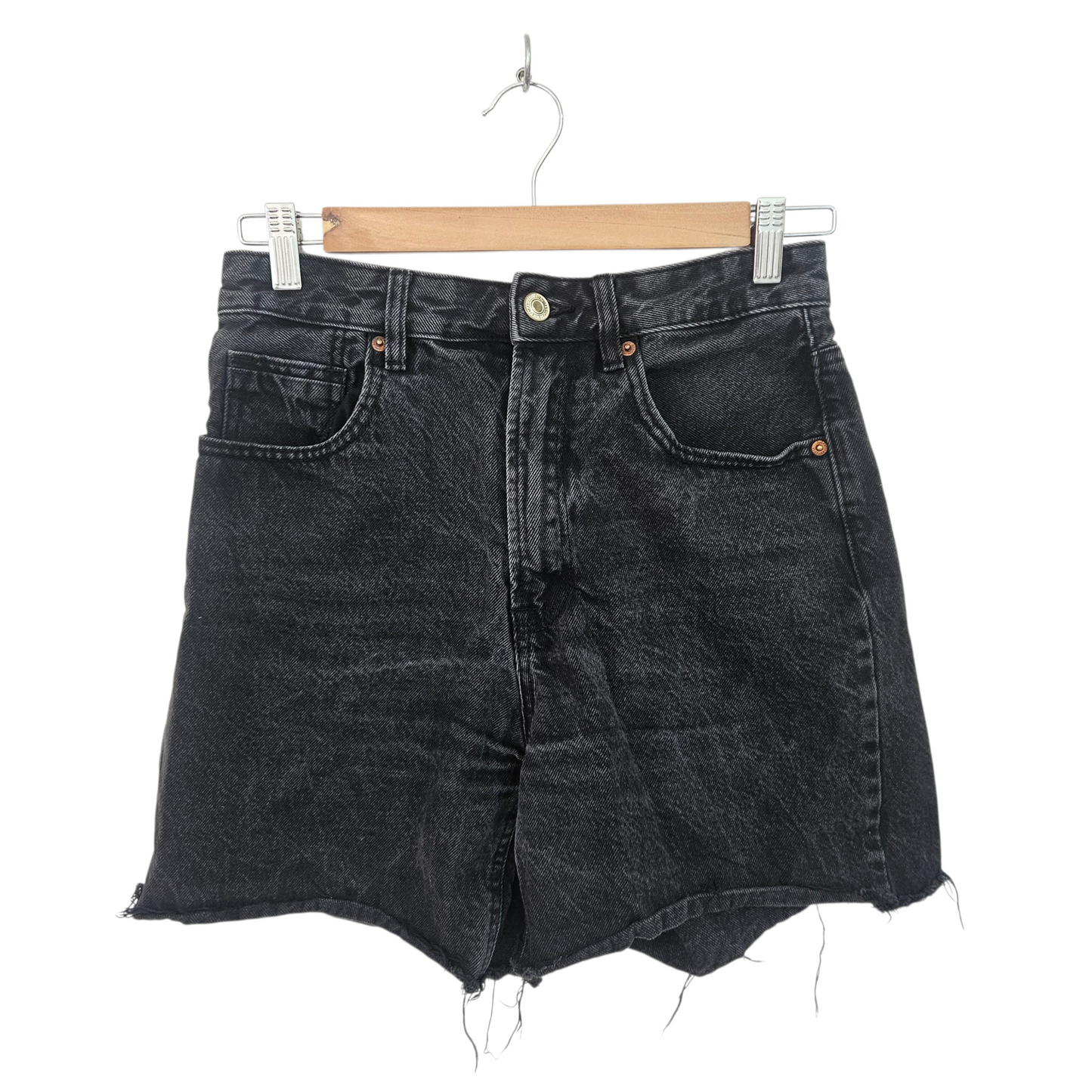 STRADIVARIUS ג'ינס שחור לאישה מידה 38