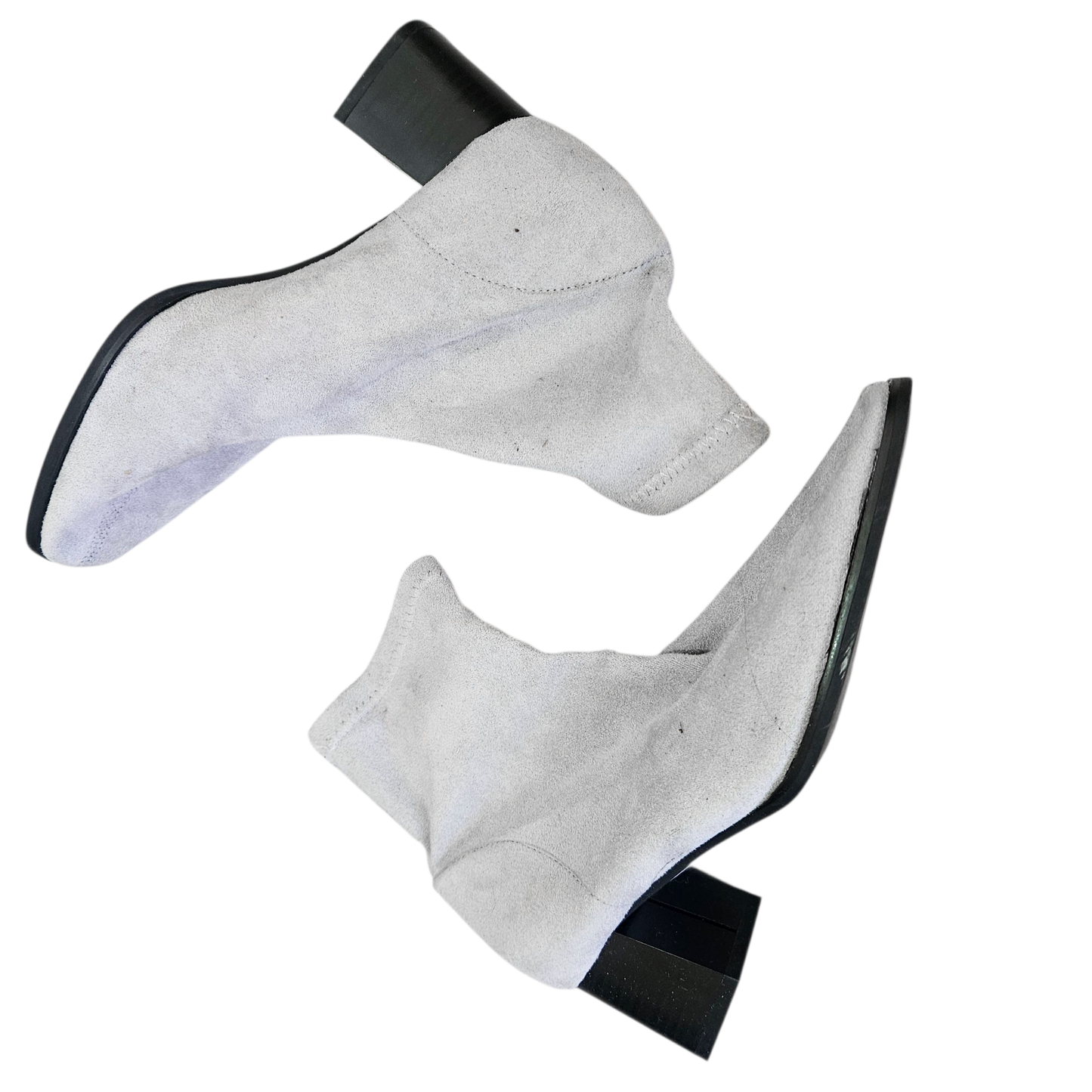 RENUAR מגפי זמש אפורים לאישה מידה 36