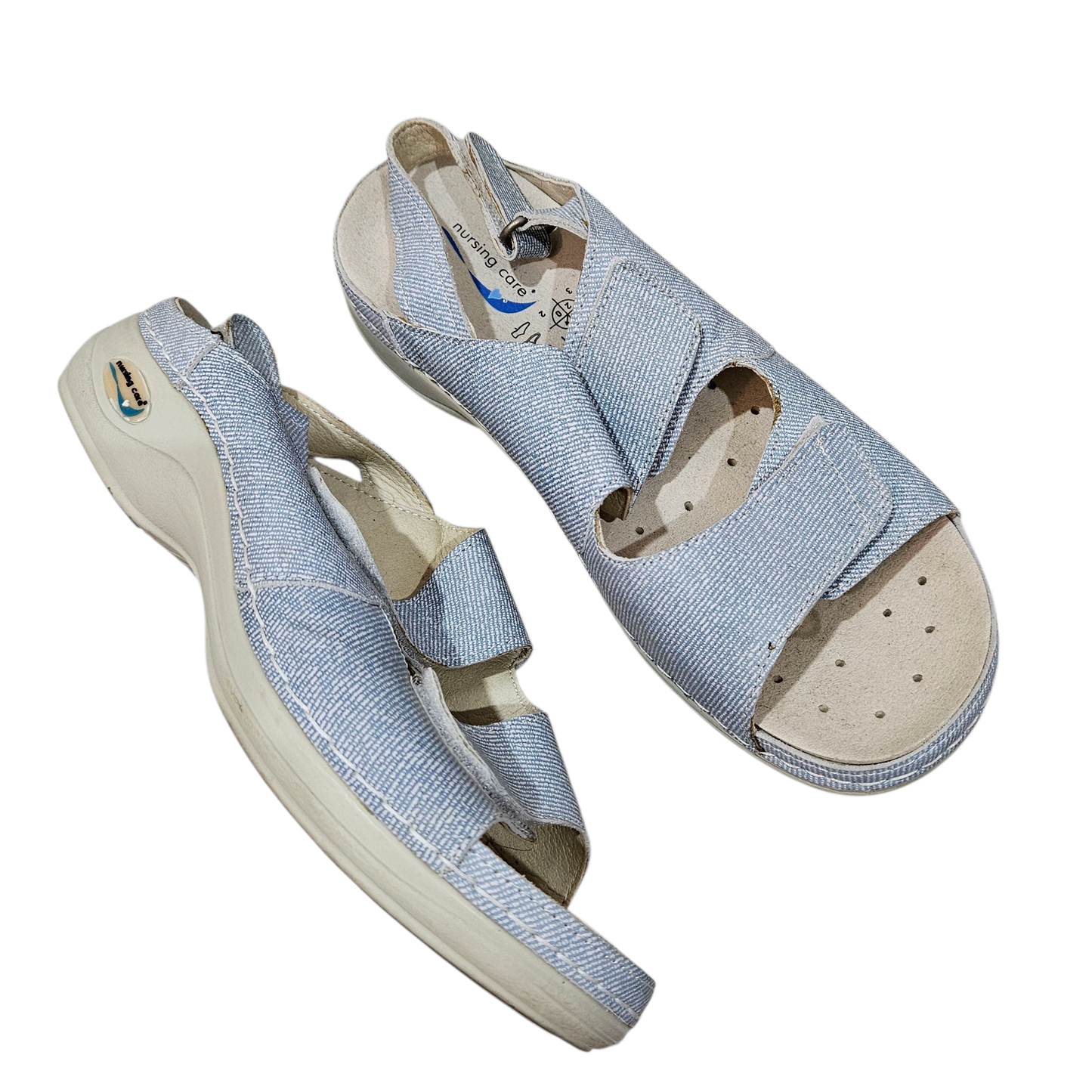 BURSING CARE נעלי נשים אורטופדיות דגם הלסינקי ג'ינס לאישה מידה 37