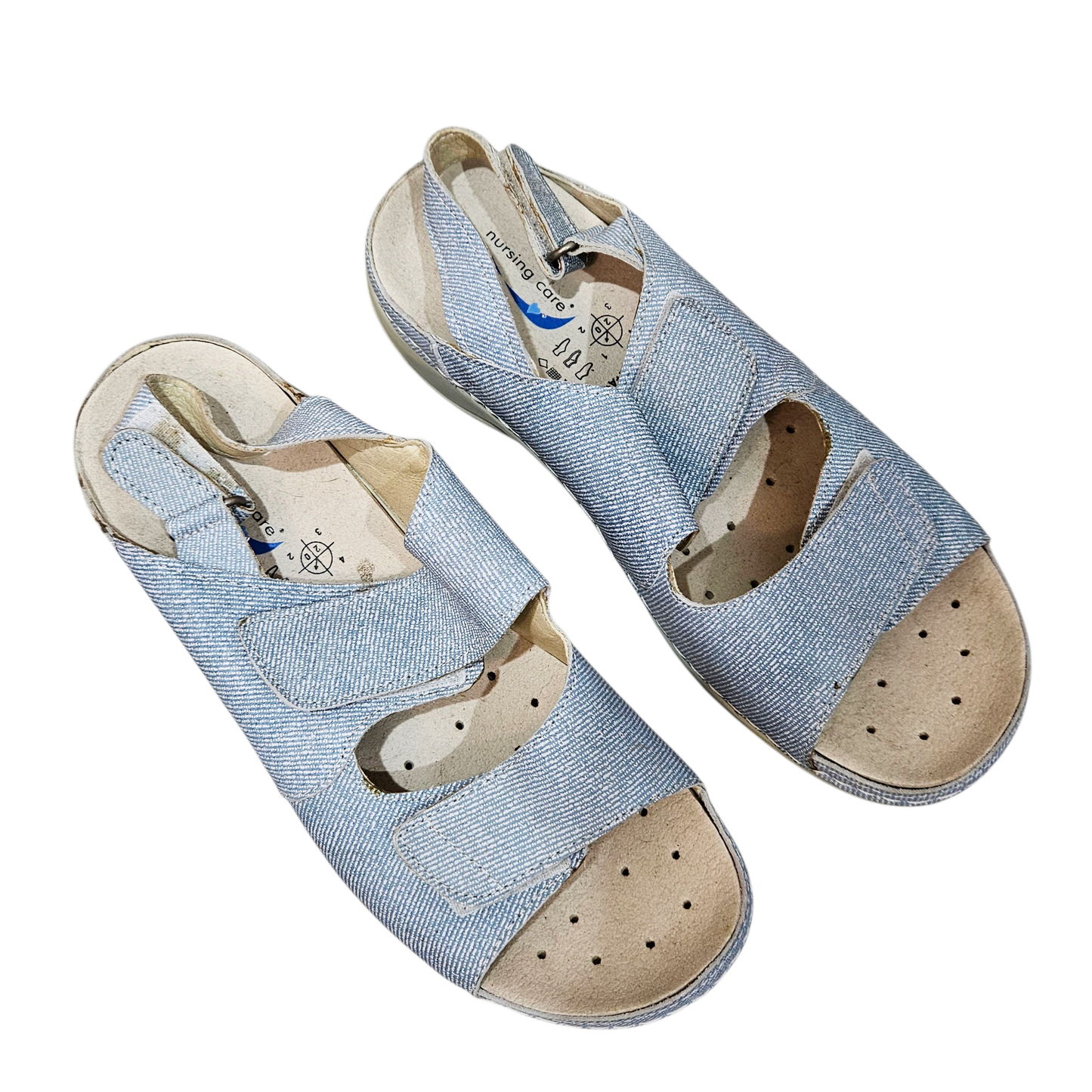 BURSING CARE נעלי נשים אורטופדיות דגם הלסינקי ג'ינס לאישה מידה 37