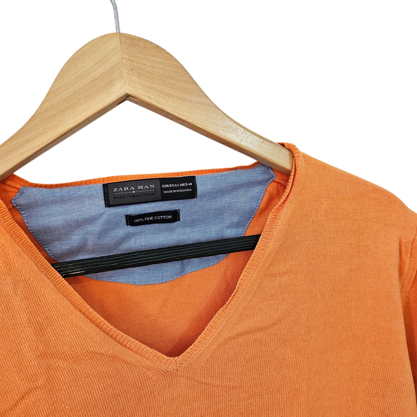 ZARA חולצת סריג לגבר מידה L