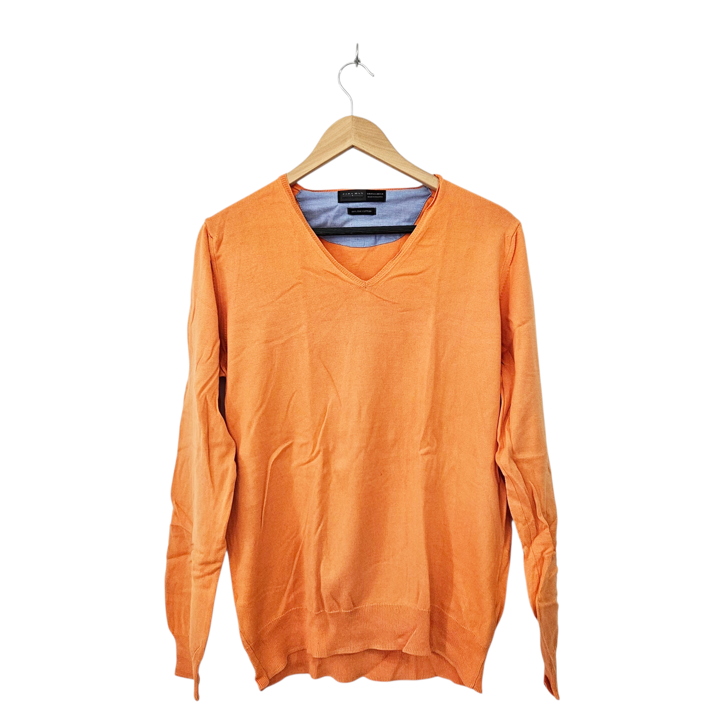 ZARA חולצת סריג לגבר מידה L