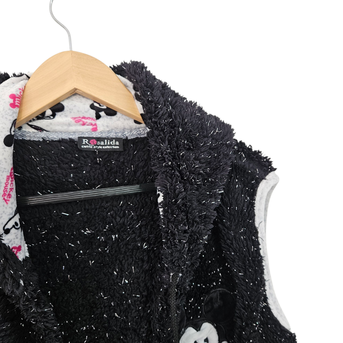 P.SALIDA ווסט פליז מיקי מאוס לאישה ONE SIZE