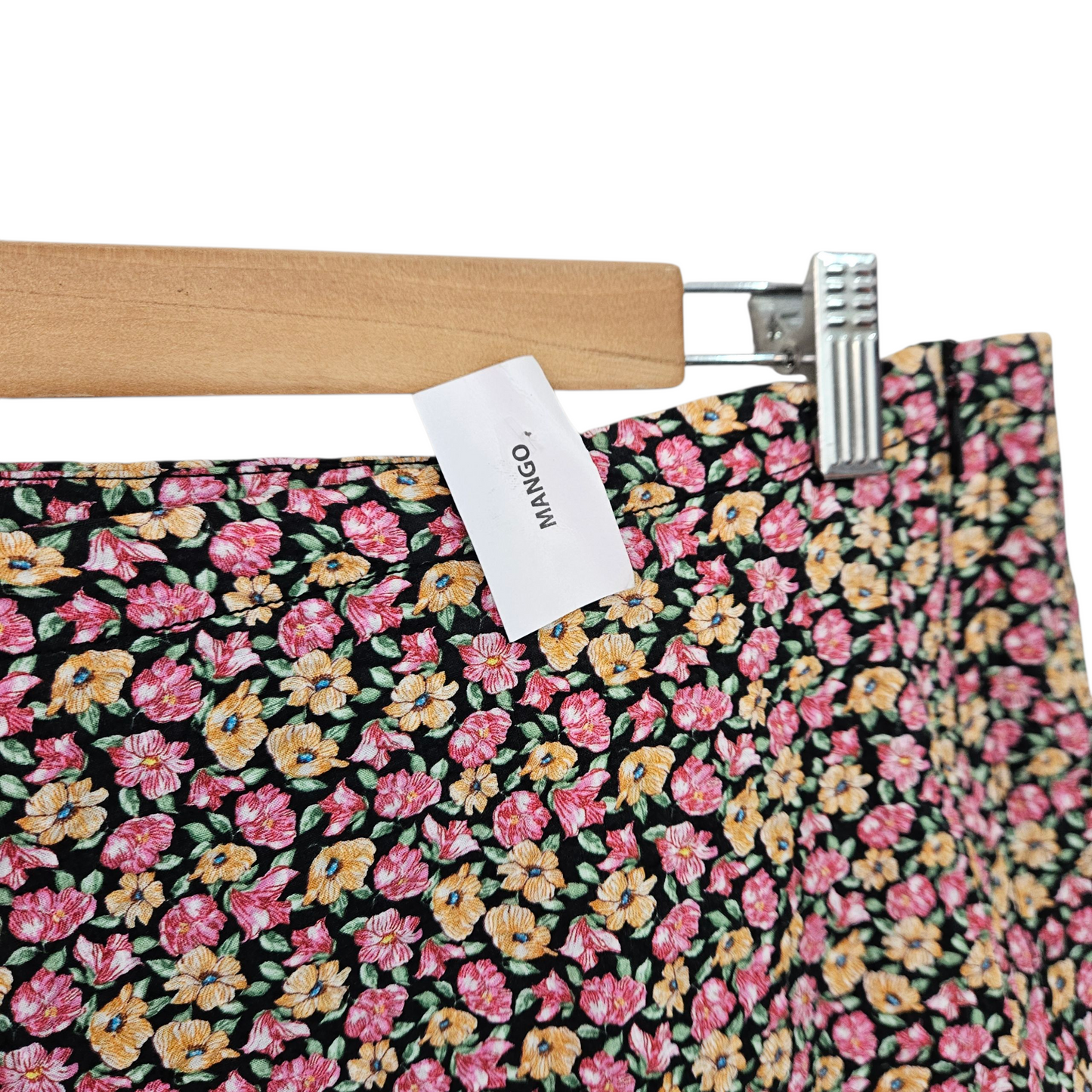 MANGO חצאית פרחונית לאישה מידה XXL