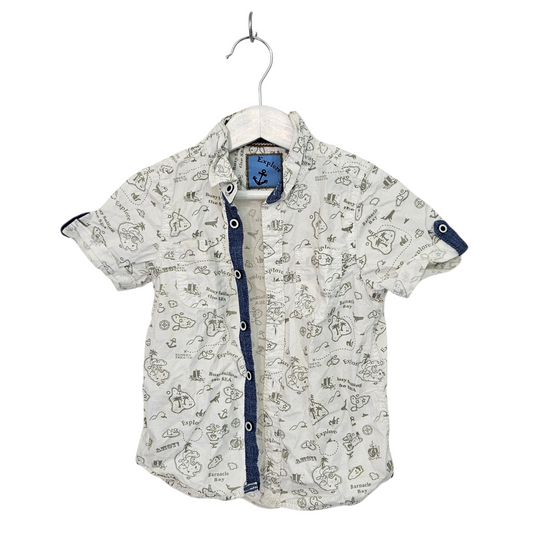 חולצה מכופתרת לילדים גיל 2-3